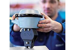 Pince pneumatique à simple encoche SPZ