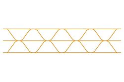 Caisses américaines - Double cannelure