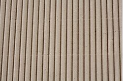 Carton ondulé simple cannelure