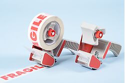 Devidoir metal economique pour rubans adhésifs