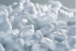 Particules de calage