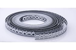 Feuillard acier galvanisé perforé