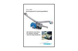 Combiné manuel pour feuillard acier HKE