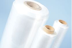 Film pré-étiré machine