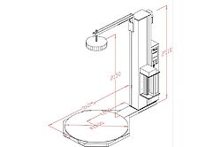 Banderoleuse à plateau semi-automatique RS 200
